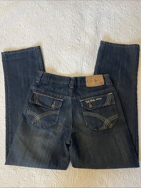 U.S. Polo Assn. Dark Indigo Denim Jeans with Contrast Stitching